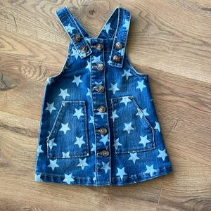 Girl jean dress